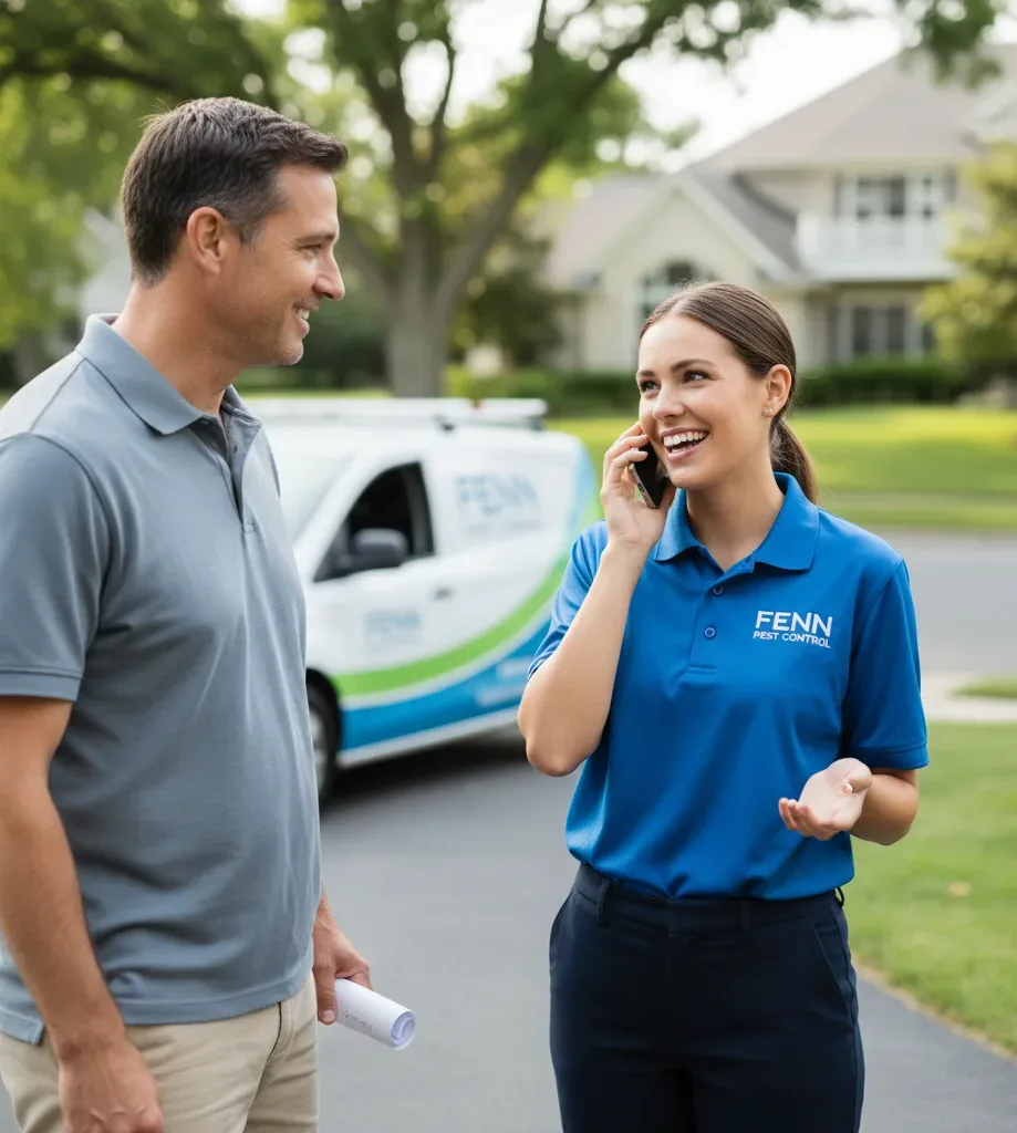 Fenn Pest Control customer support in Fayette